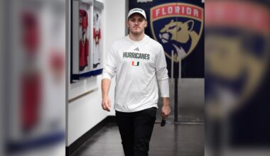 Tkachuk reps University of Miami before National Championship
