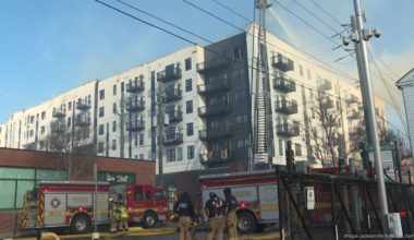 Downtown Jacksonville apartment building heavily damaged by fire