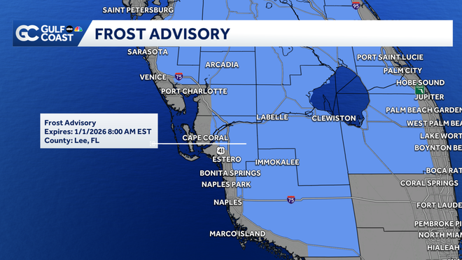 frost advisory