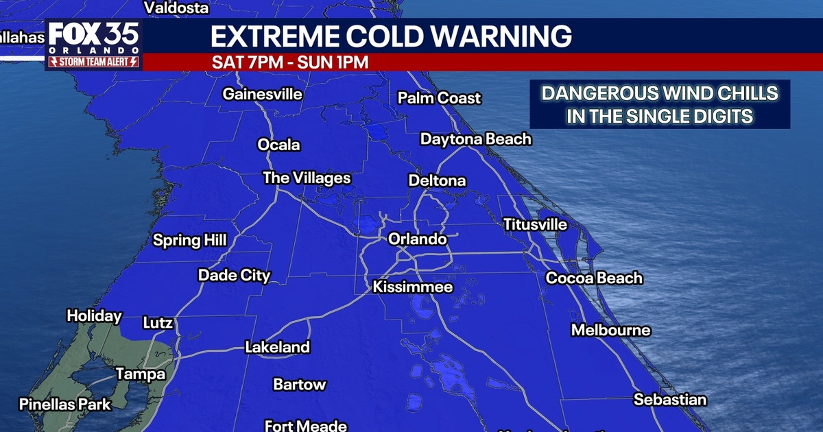 Orlando Weather: Arctic blast takes over the weekend