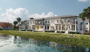 North America’s largest private homebuilder to build 53 luxury townhomes on Gandy in north St. Pete