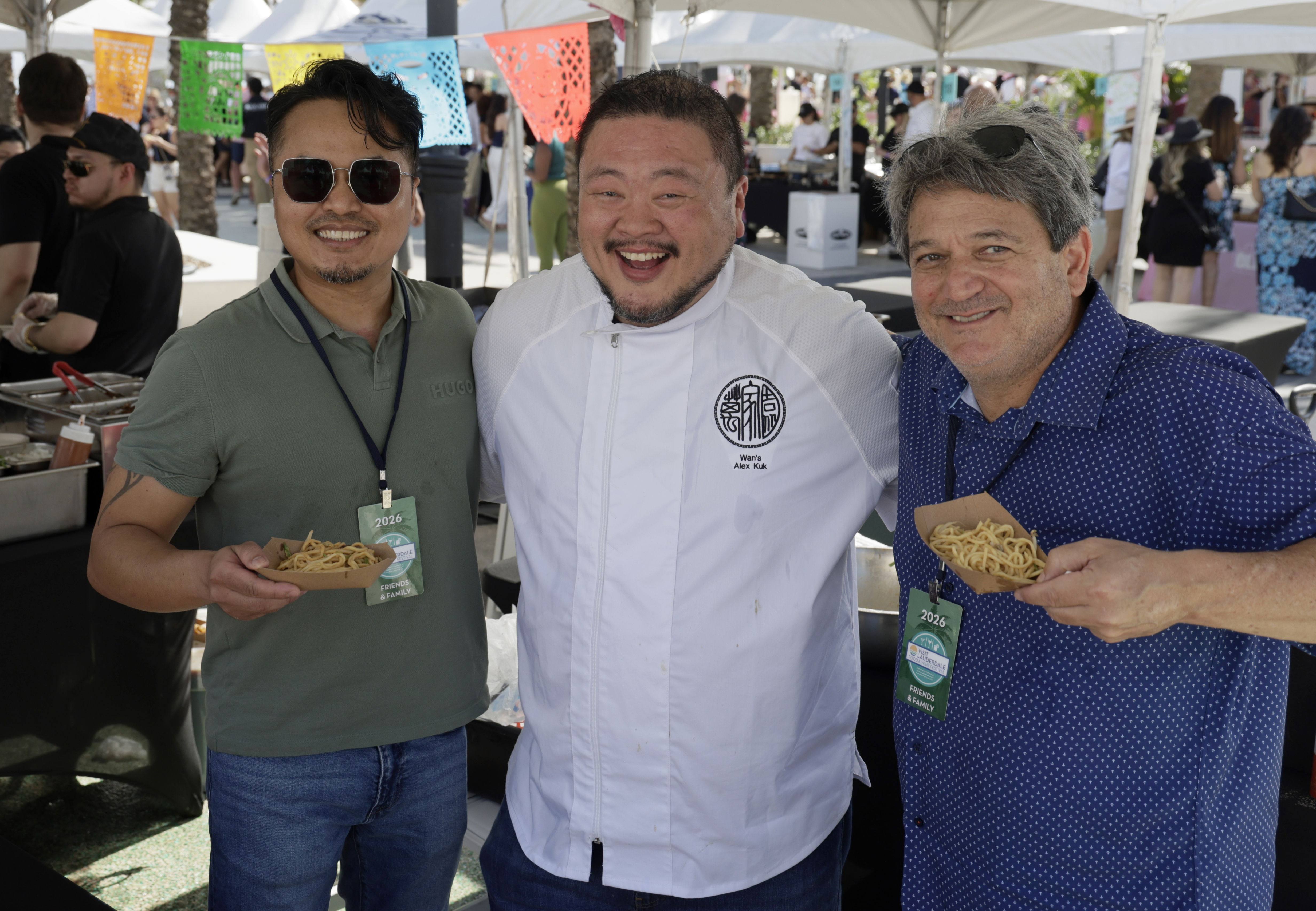 Qui Lam, Alex Kuk, and Mike Mayo during the Visit...
