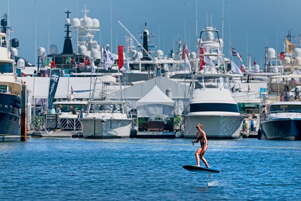 The 43rd Palm Beach International Boat Show is in full swing on Thursday, March 20, 2025. The 5 day show runs through March 23. (Mike Stocker/South Florida Sun Sentinel)