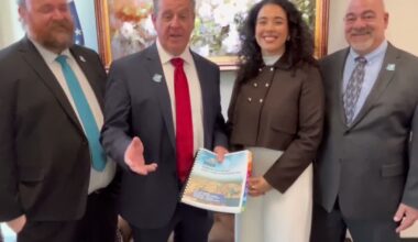 Cutler Bay leaders visit Tallahassee, ask Sen. Calatayo for help on six local projects