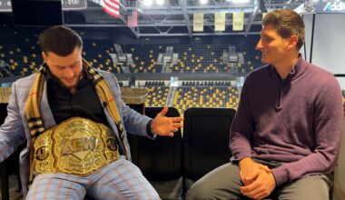 AEW's MJF and Thomas Cook talk ahead of Wednesday's AEW Dynamite. (Spectrum News)