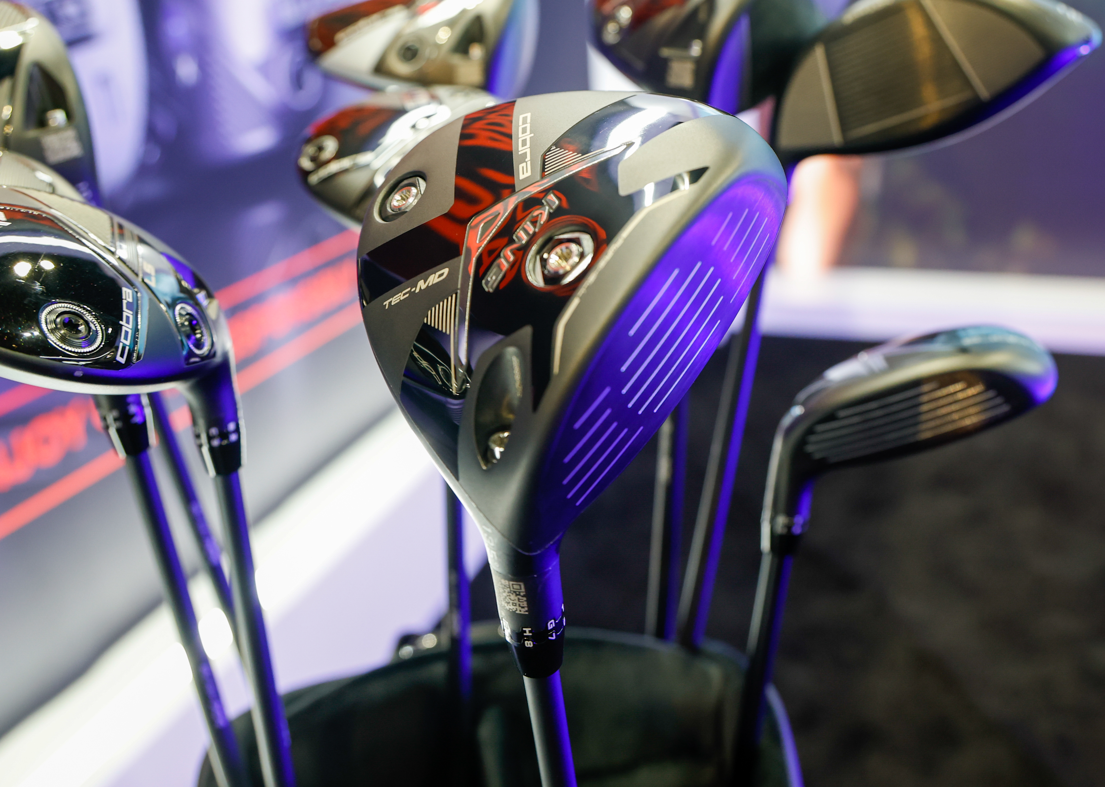 Cobra KING TEC Mini Driver on display at the PGA...