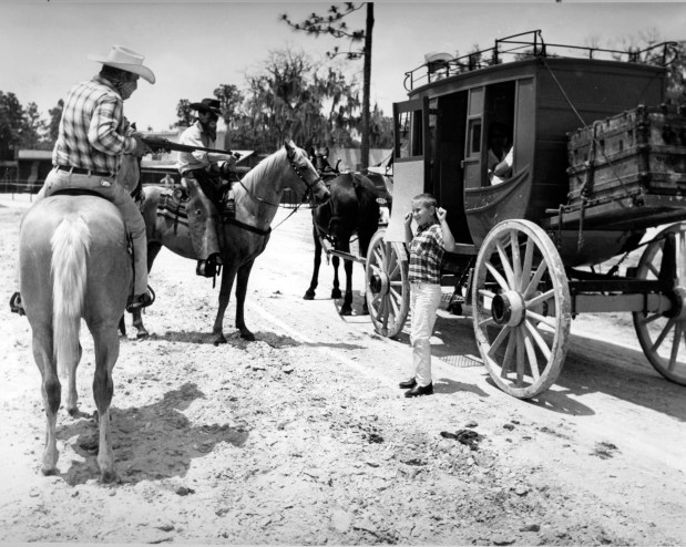 Six Gun Territory, shown here in July 1966, was a Western-themed attraction in Silver Springs. (Six Gun Territory)