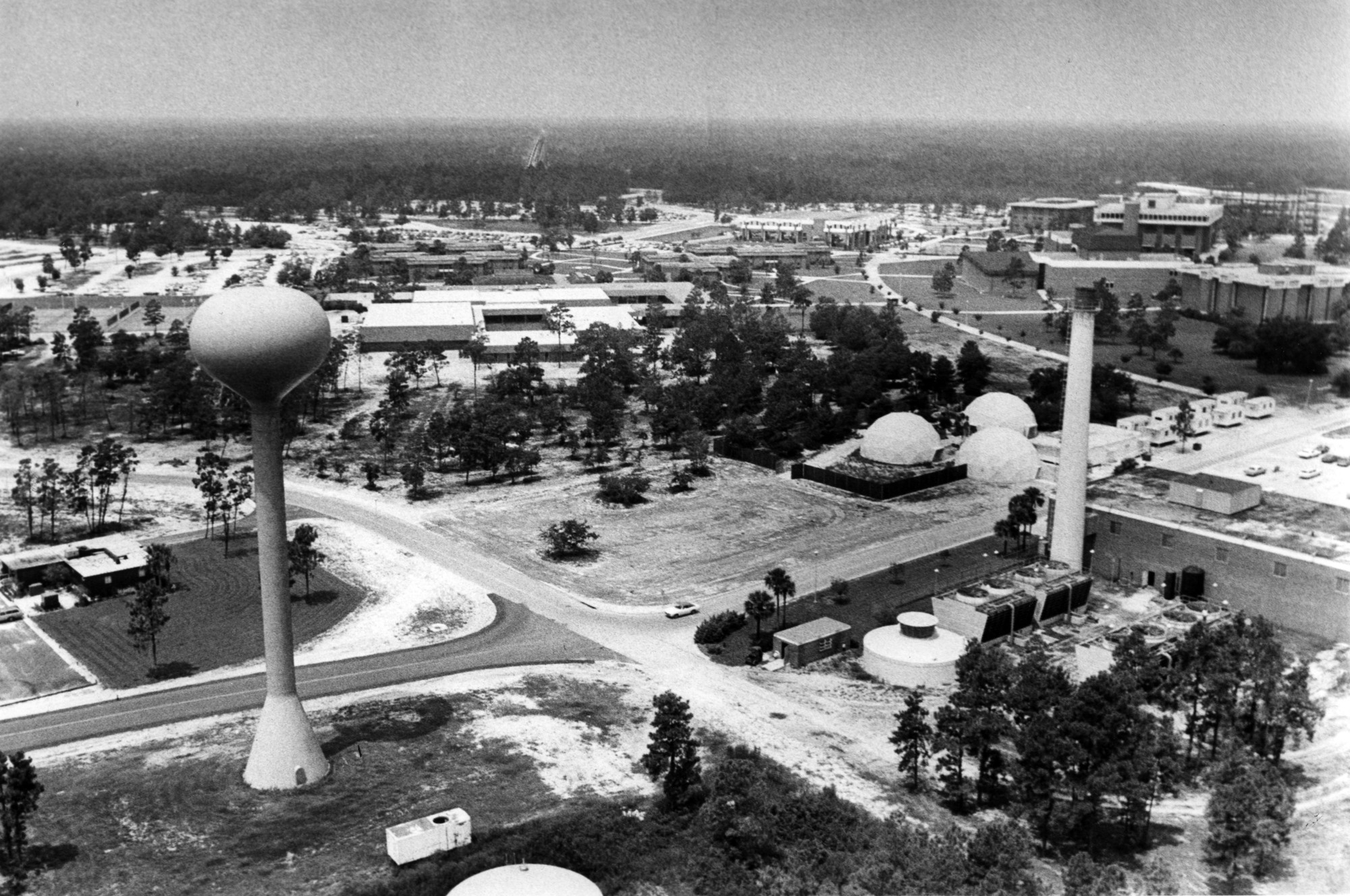 Aerial of Florida Technological University (now the University of Central...