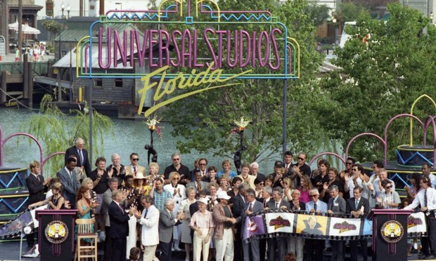 Universal Studios grand opening on June 7, 1990. (Orlando Sentinel file)