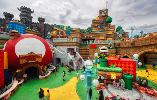 SUPER NINTENDO WORLD at Universal Epic Universe during soft opening, on Tuesday, April 22, 2025. (Ricardo Ramirez Buxeda/ Orlando Sentinel)