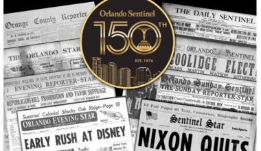 Orlando Sentinel celebrates 150th birthday