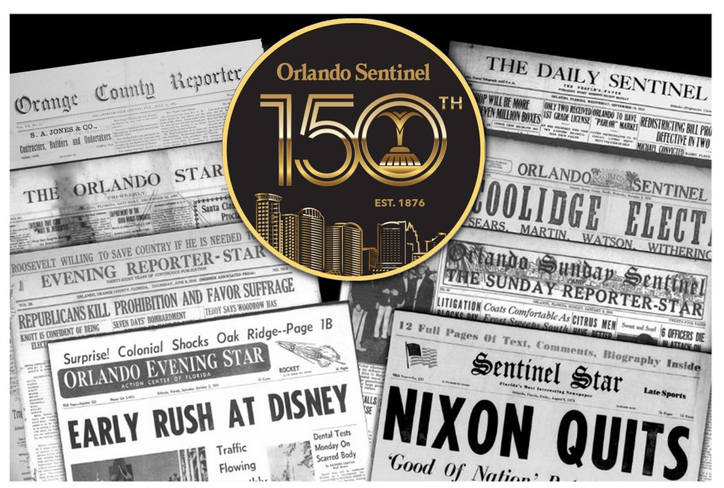 Orlando Sentinel celebrates 150th birthday