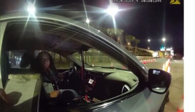 Police say commissioner Shan Rose impeded traffic after game