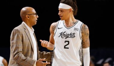 UCF basketball opens Big 12 play by hosting No. 17 Kansas