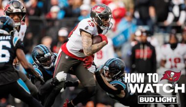 How to Watch, Listen, Stream Carolina Panthers at Tampa Bay Buccaneers