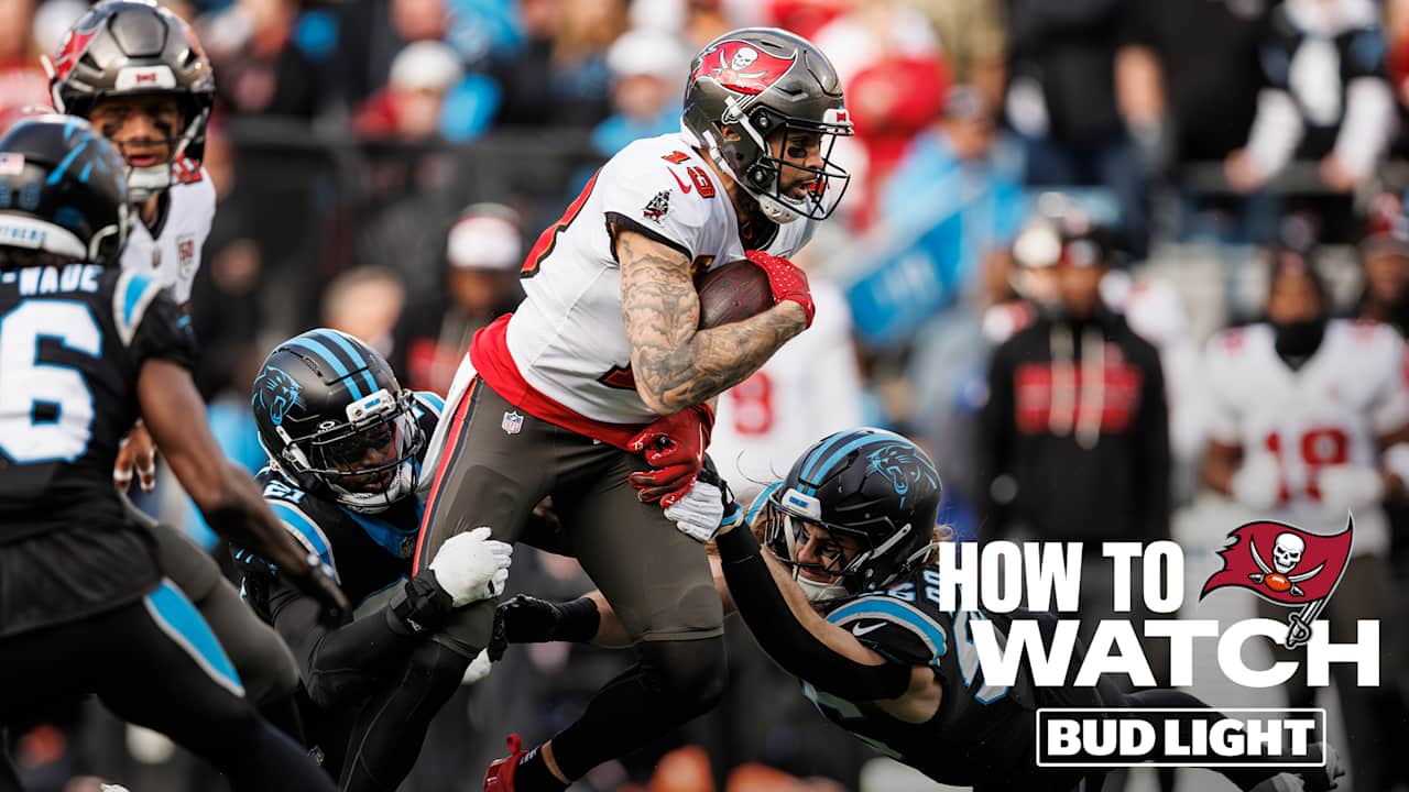 How to Watch, Listen, Stream Carolina Panthers at Tampa Bay Buccaneers