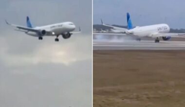 United Airlines Plane 'Became Disabled' After Making Hard Landing in Orlando: WATCH