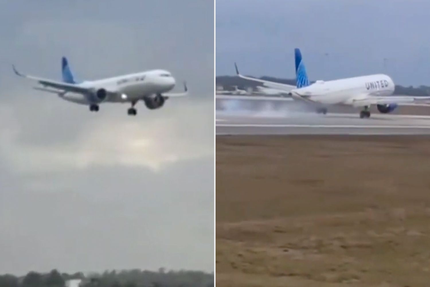 United Airlines Plane 'Became Disabled' After Making Hard Landing in Orlando: WATCH