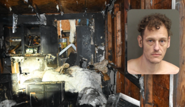 Apopka man sets shed on fire while still inside