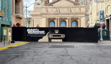 Structure Rises for Fast & Furious Hollywood Drift at Universal Orlando