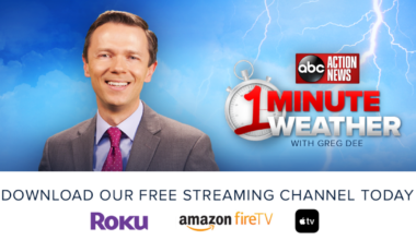 Forecast: PM rain likely, mid-70s