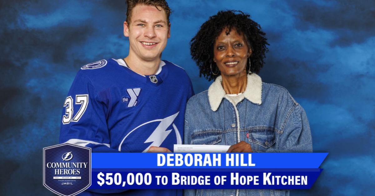 Tampa Bay Lightning Community Hero: Deborah Hill