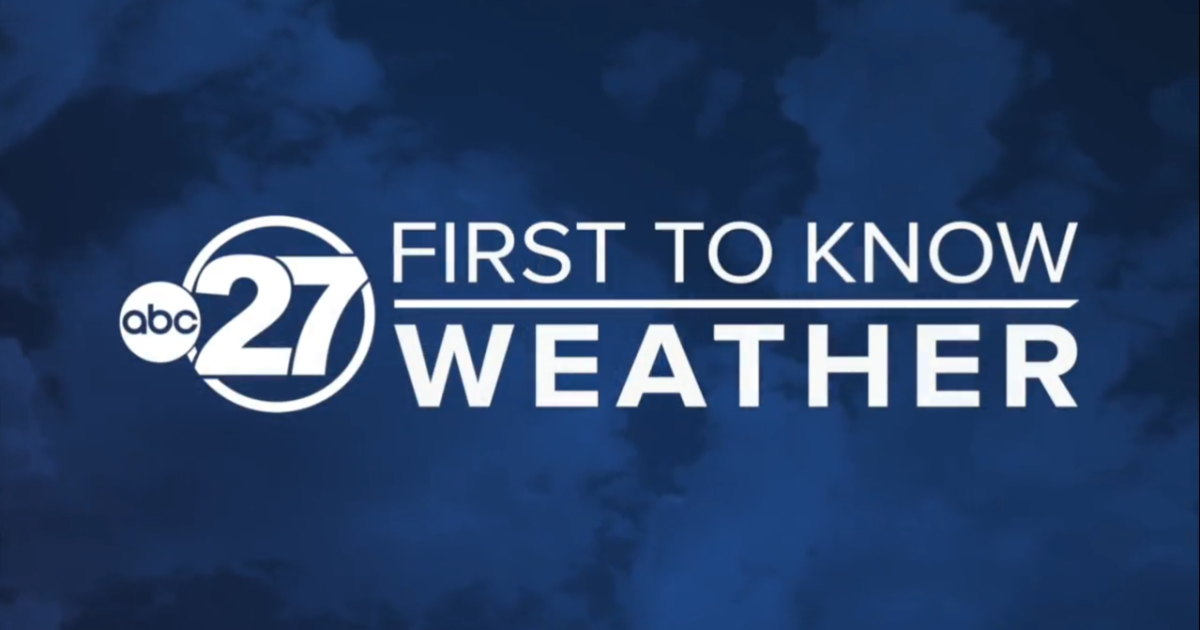 First To Know forecast: Sprinkles, then blustery