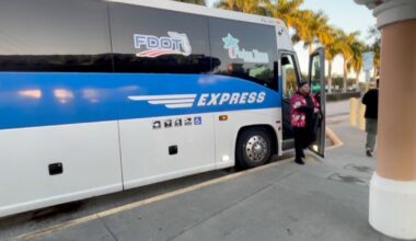 This bus offers affordable travel to West Palm Beach