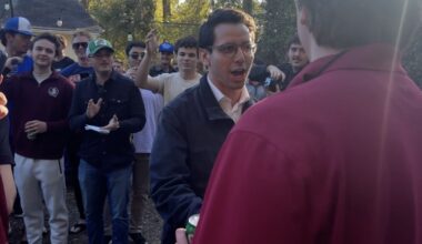 Gubernatorial candidate Fishback holds backyard rally in Tallahassee Thursday