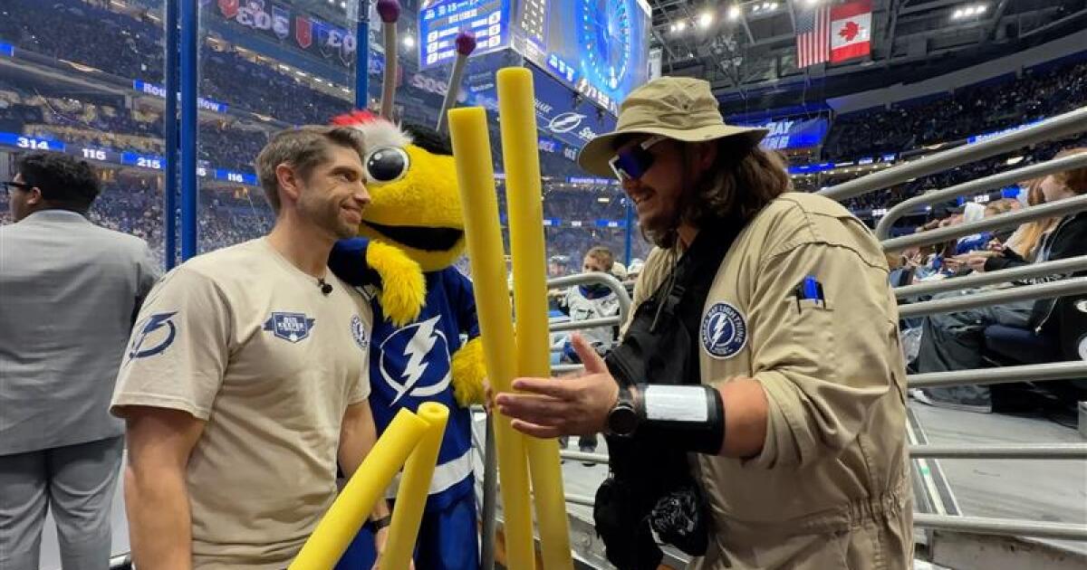 Tampa Bay 28's Kyle Burger becomes ThunderBug's 'Honorary Bug Keeper