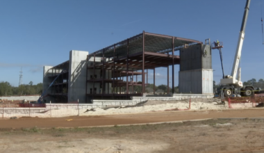 TPD headquarters construction now visible from street