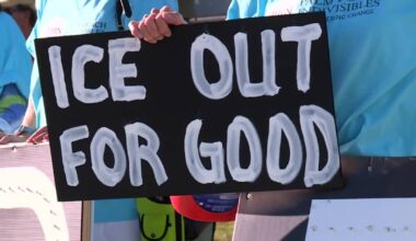 Protesters rally outside Florida Highway Patrol station following MN shootings