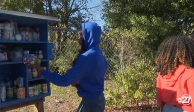 Students restock community help shelves across Leon County in MLK Day of Service