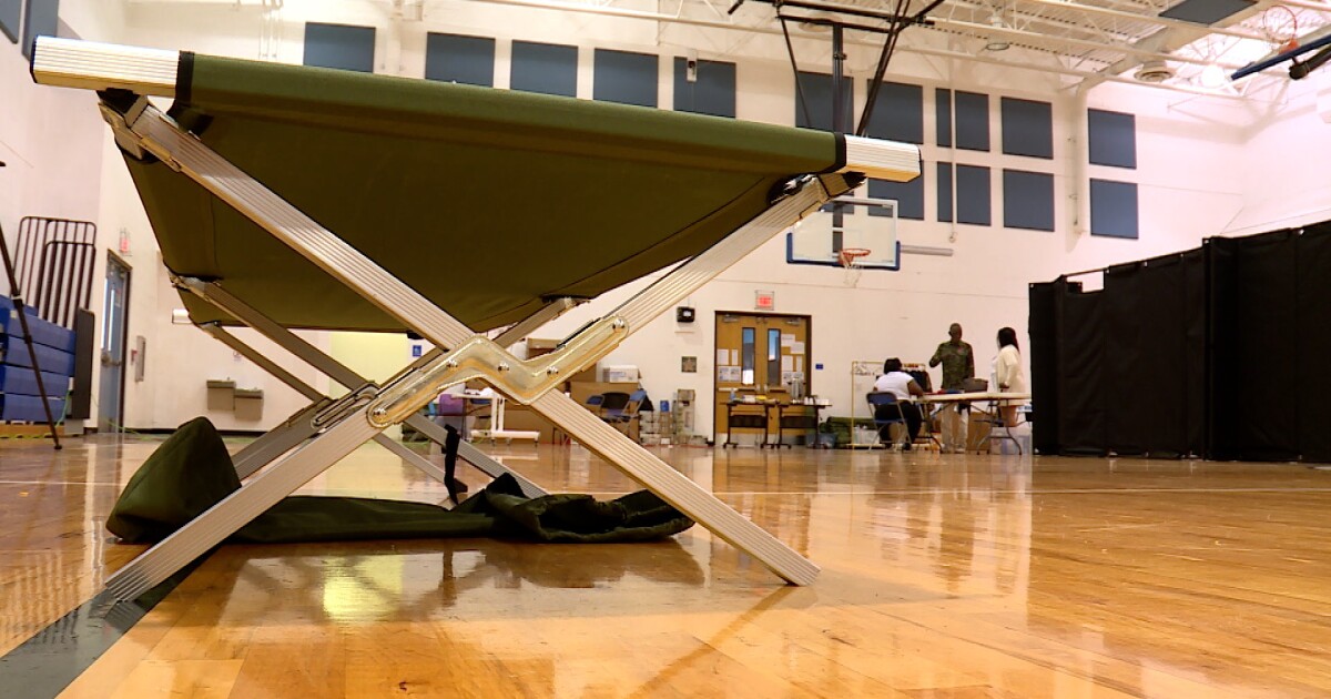 This cold weather shelter is expected to open Sunday in this county