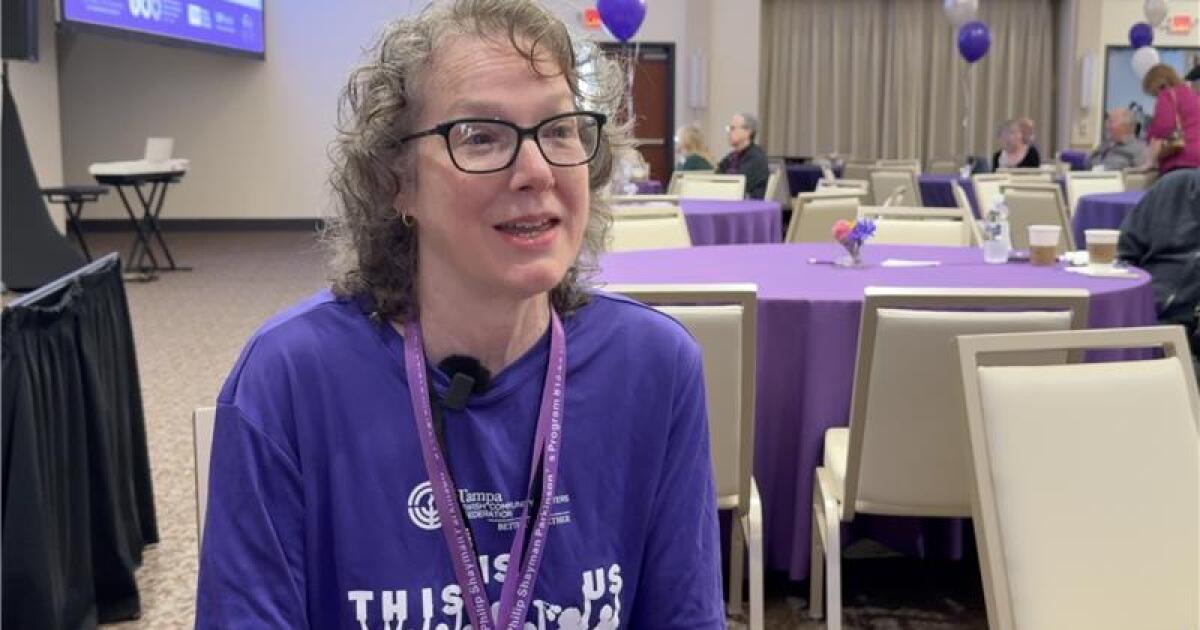Hundreds gather at Tampa JCC to fight Parkinson's disease together