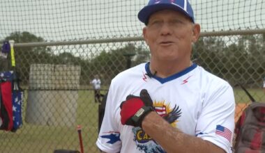 Members of senior softball league prove that age is just a number