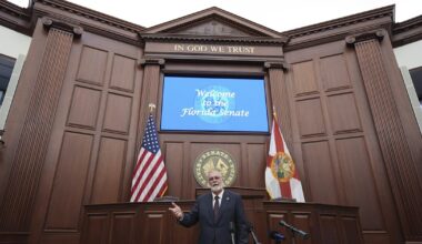 Florida's Senate President is out of the hospital