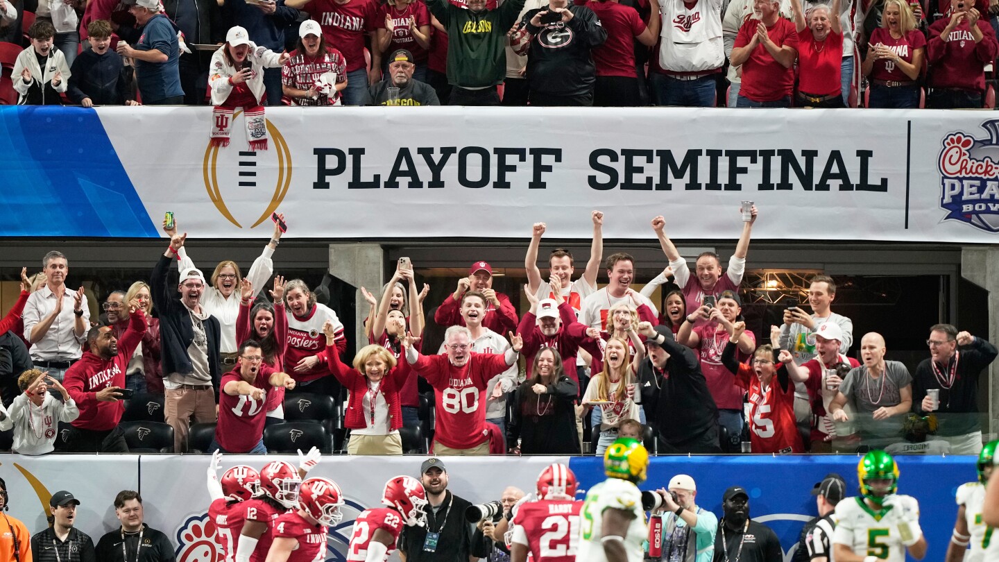 Ticket prices for Miami-Indiana matchup in CFP final soaring