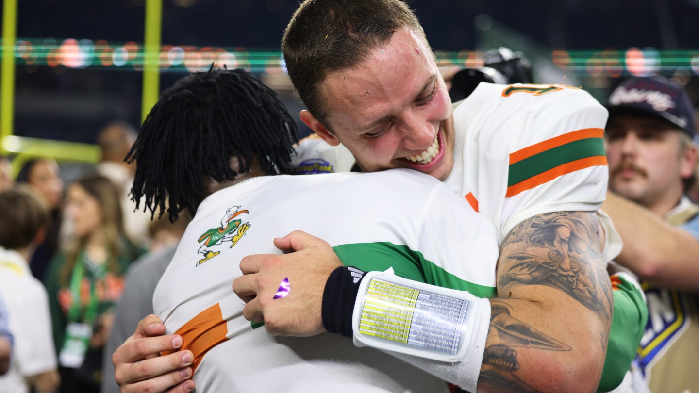 Miami a win away from playing for CFP national title at home