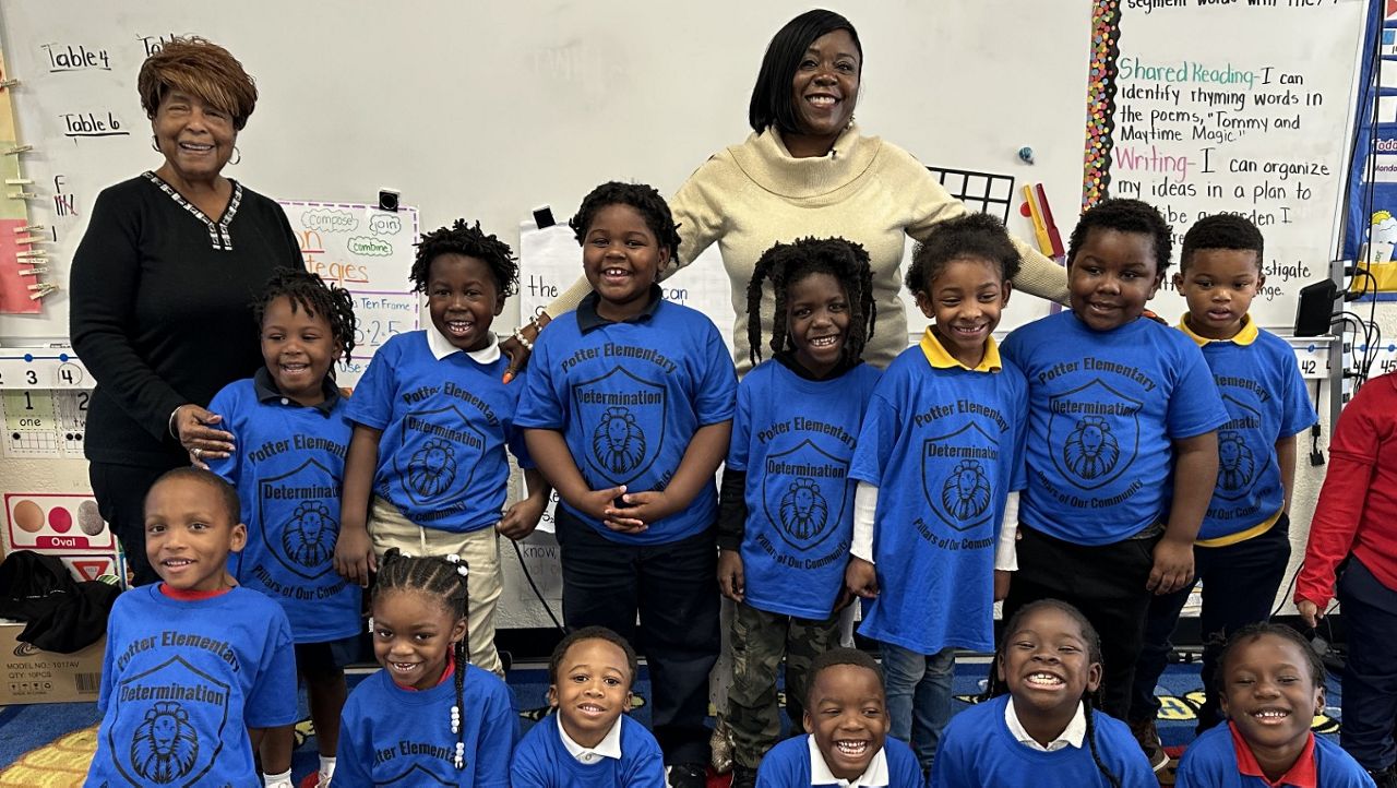 Vicky Chavis has been a kindergarten teacher at Potter Elementary for 23 years