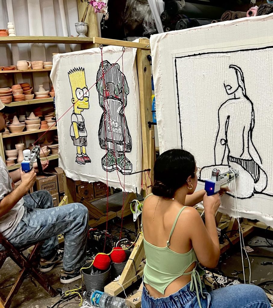 Artisans Playhouse rug tufting