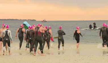 Swimmers honor fallen Navy SEALs and their families at annual Tampa Bay Frogman Swim
