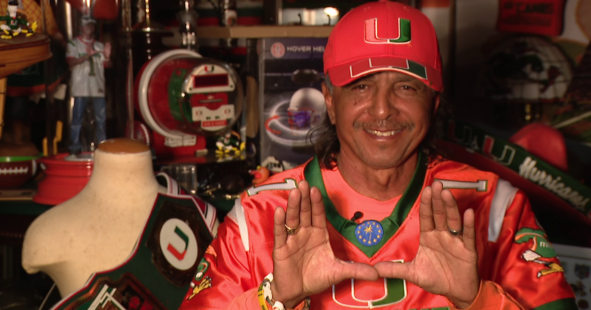 Tampa diehard 'Cane Freak' is 2025 University of Miami Fan of the Year