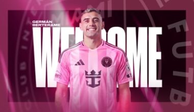 Inter Miami CF Signs Mexican International Forward Germán Berterame as Designated Player