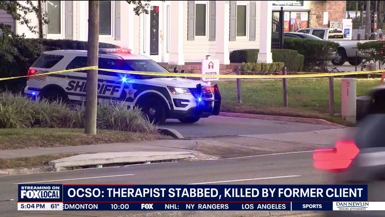 Therapist killed, another critically hurt in stabbing, deputies say