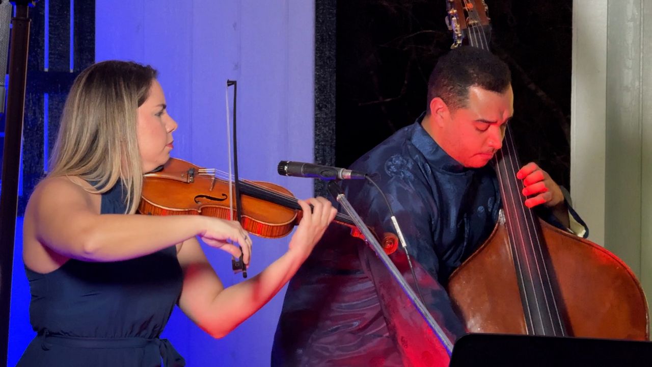 Venezuelan musicians perform in Oviedo
