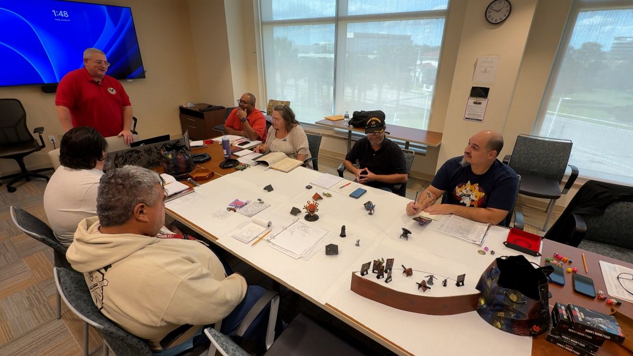 Orlando VA uses Dungeons & Dragons to improve mental health