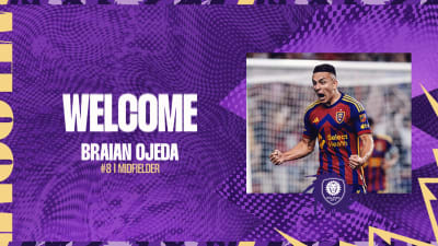 Orlando City SC acquires midfielder Braian Ojeda