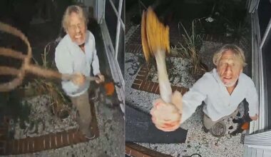 Man with pitch fork, hatchet arrested after attempted nighttime break-ins: Deputies