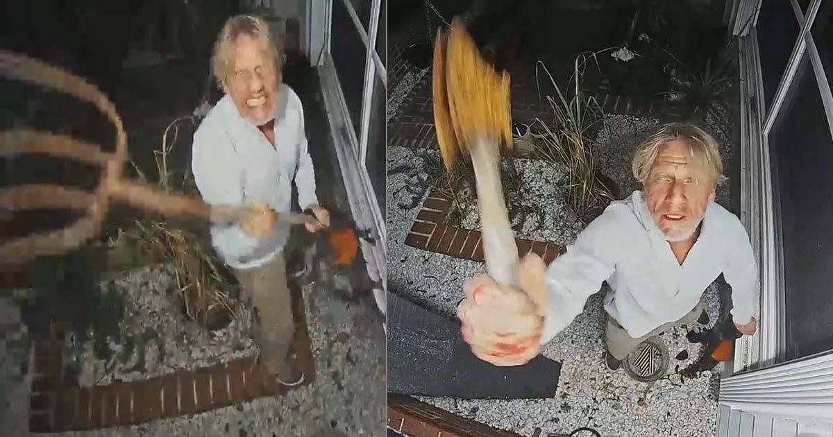 Man with pitch fork, hatchet arrested after attempted nighttime break-ins: Deputies